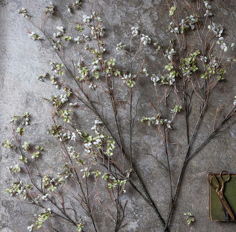 Artificial Hibernal Blossom Soft Sage