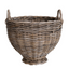 Rattan Footed Basket