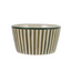Green Striped Bowl