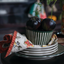 Green Striped Bowl
