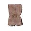 Stonewashed linen tea towel with fringe