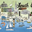 South Carolina Coast puzzle artwork by Betsy Beier