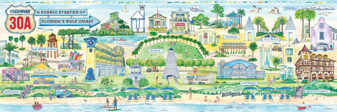 Communities of 30A puzzle artwork