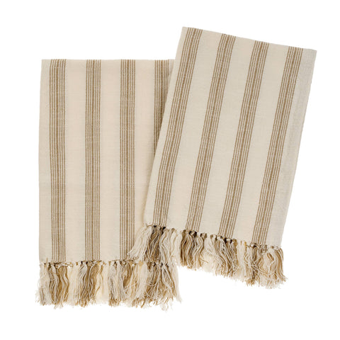 French Stripe Hammam Hand Towels