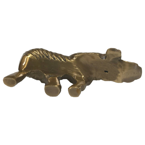Antiqued Brass Fox