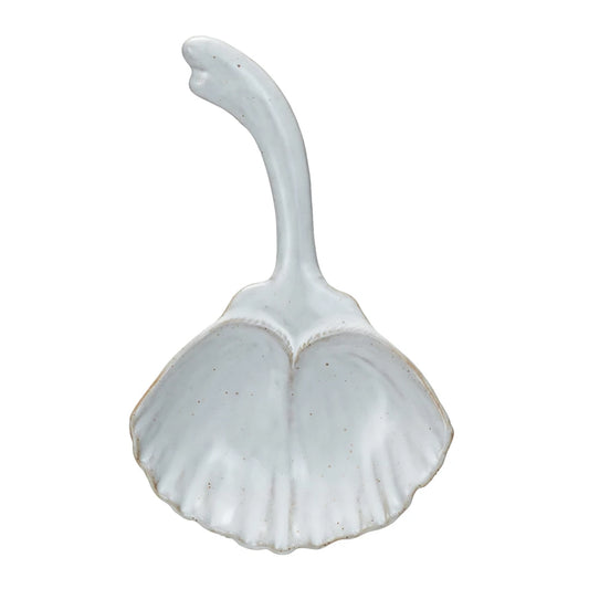 Stoneware Flower Shaped Dish