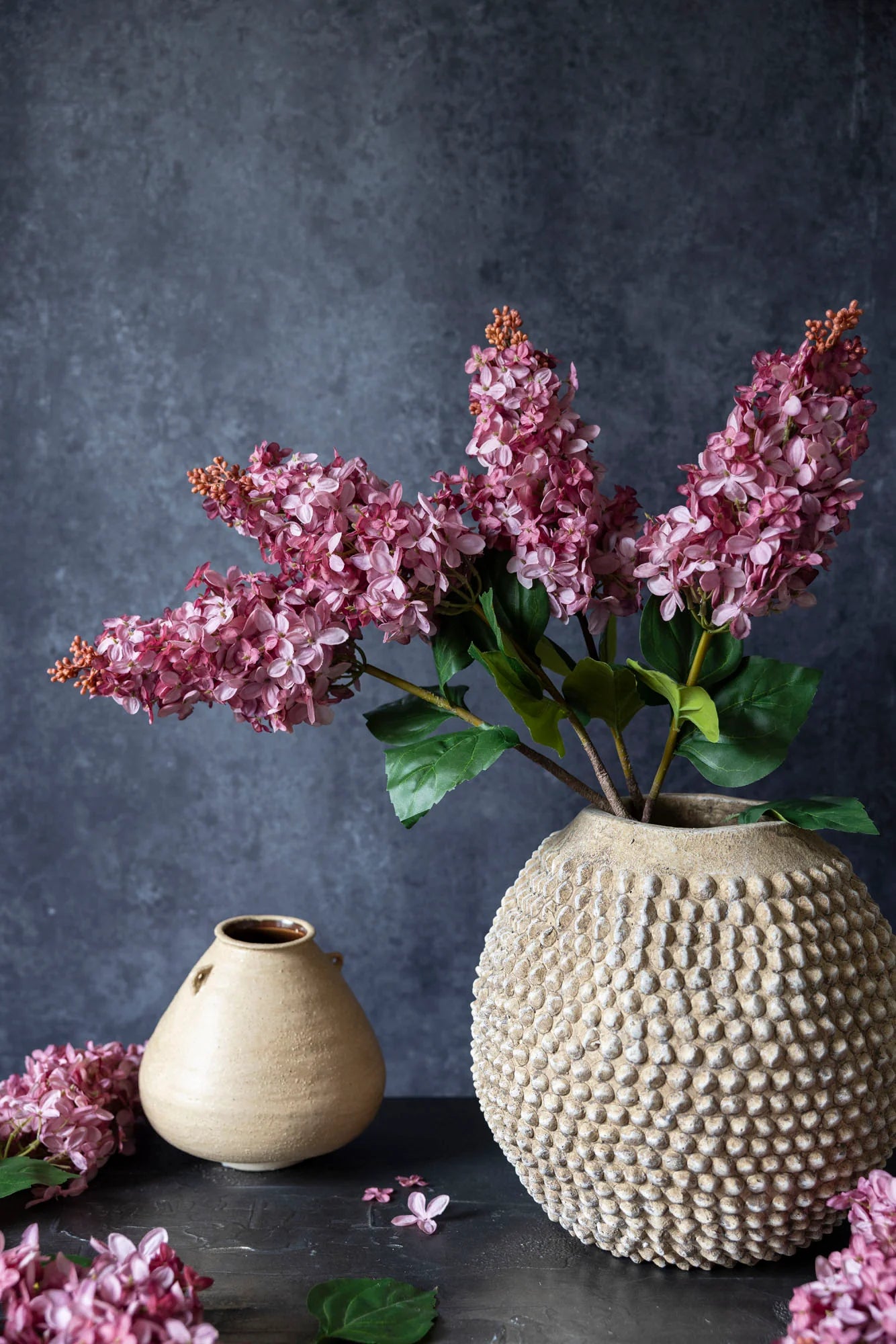 Artificial Cone Hydrangea Sunset