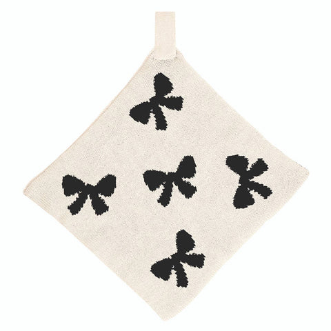 Plush Pacifier Blankie - Bow