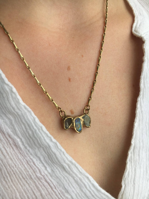 Frozen Fire Trio Pendant