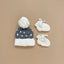 Classic Booties, Cream | Hand Knit Baby Shoes