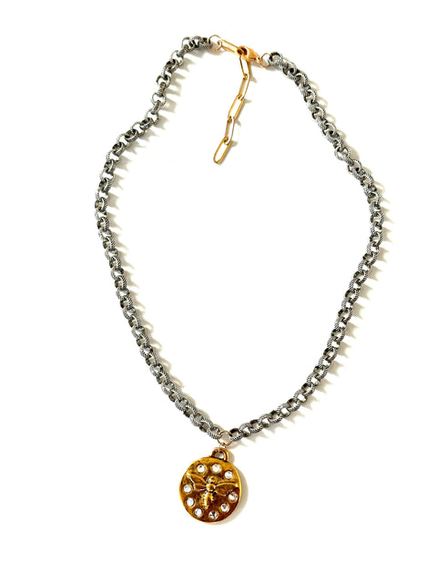 Bee Pendant Necklace