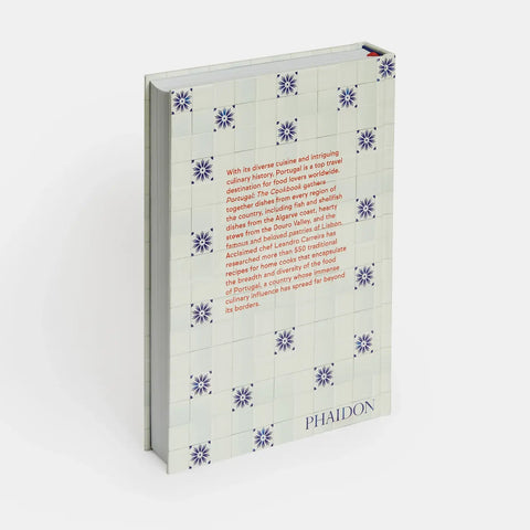 Book with decorative cover featuring tiles and text on a white background