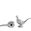 Pewter Pheasants Salt & Pepper Set