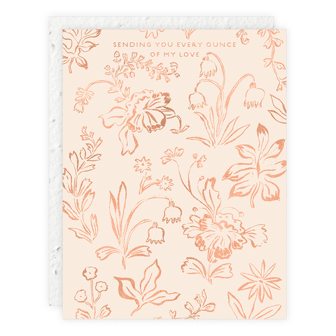 Ounce of Love - Sympathy Card