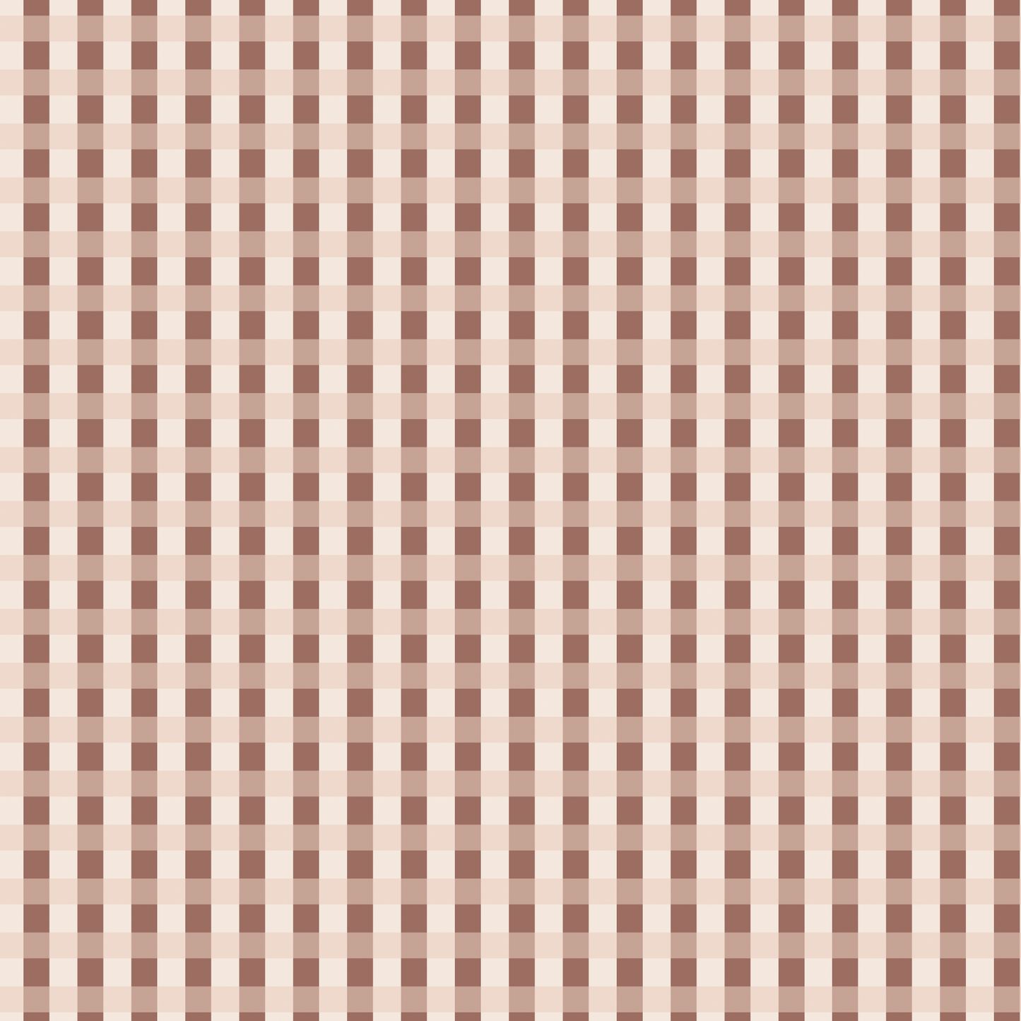 Rose Gingham Christmas Wrapping Paper