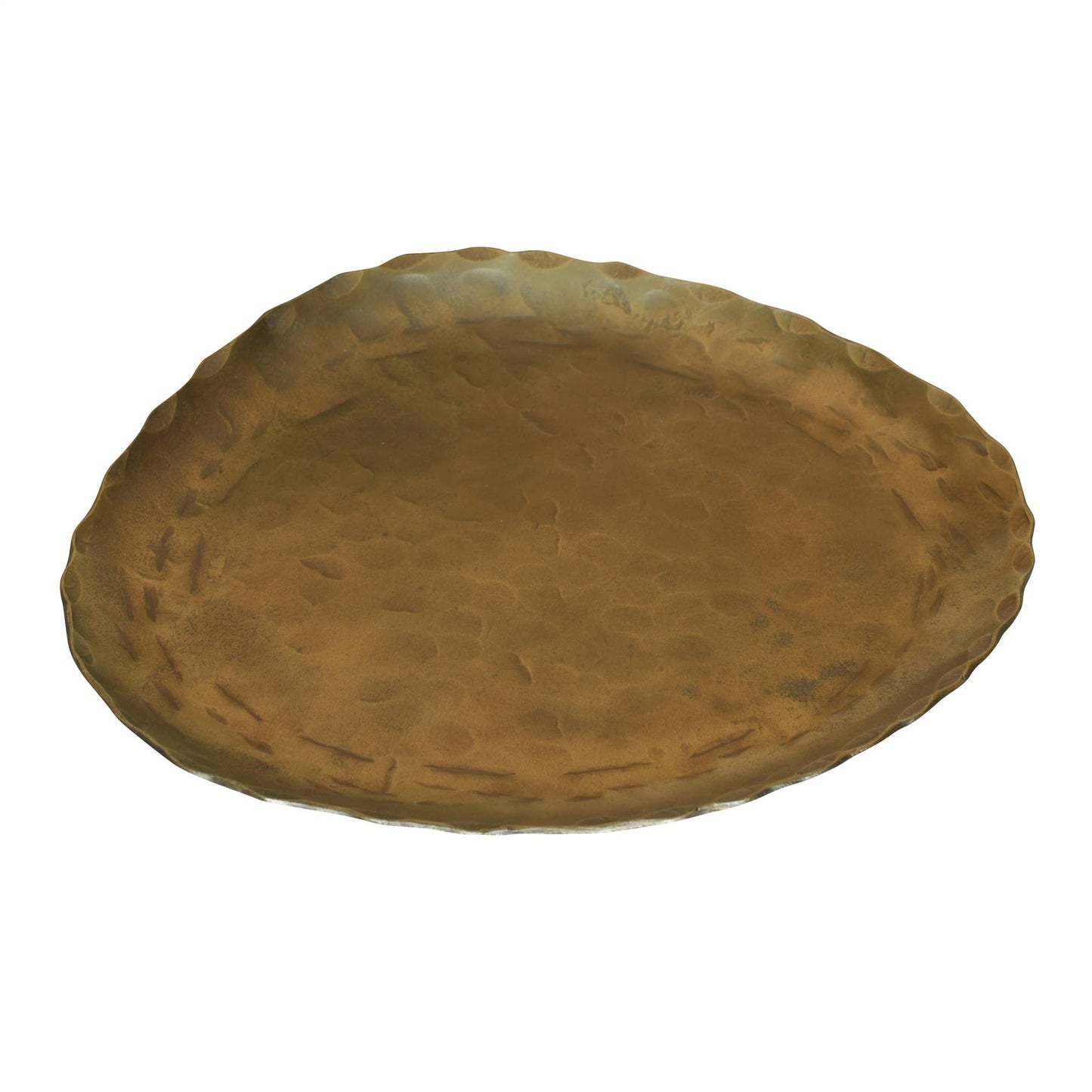 Fika Organic Plate, Brass - Med