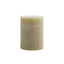 Pleated Pillar Candle