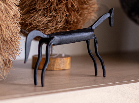 Black Iron Decorative Horse