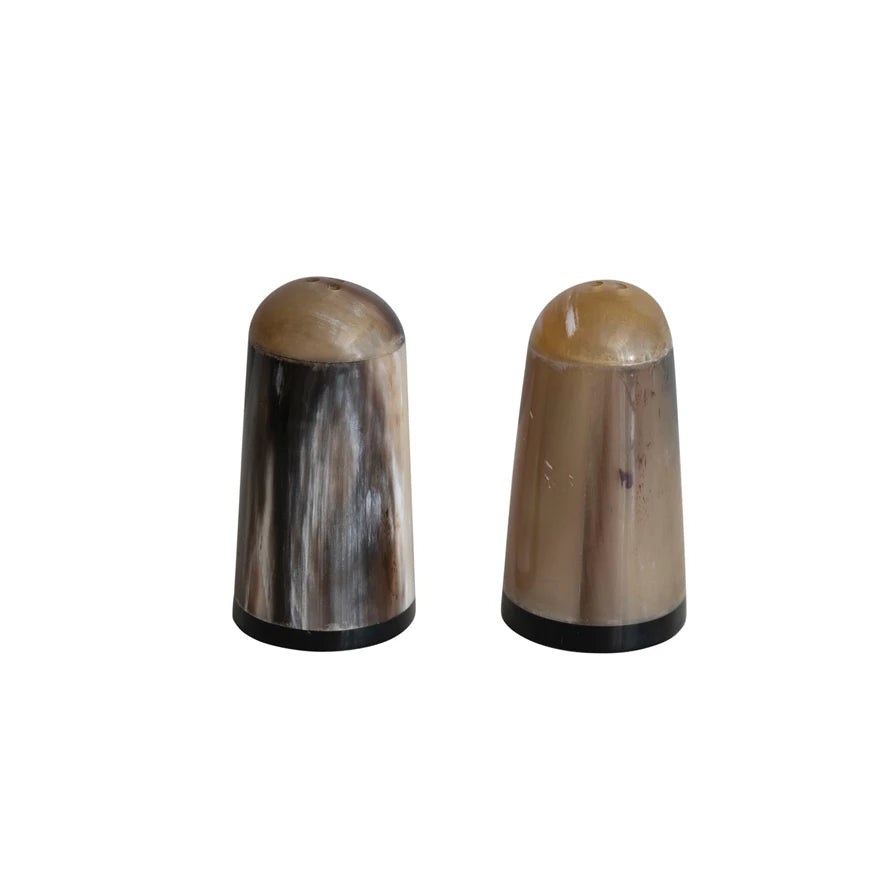 Horn Salt Shakers