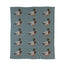 Knit Baby Blanket with Ducks