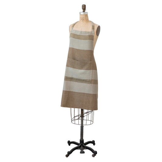 Sage Waffle Weave Apron