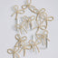 Natural Raffia Wrapped Bow Statement Earrings