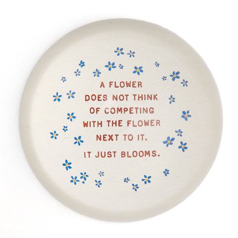 A Flower Just Blooms Paperweight