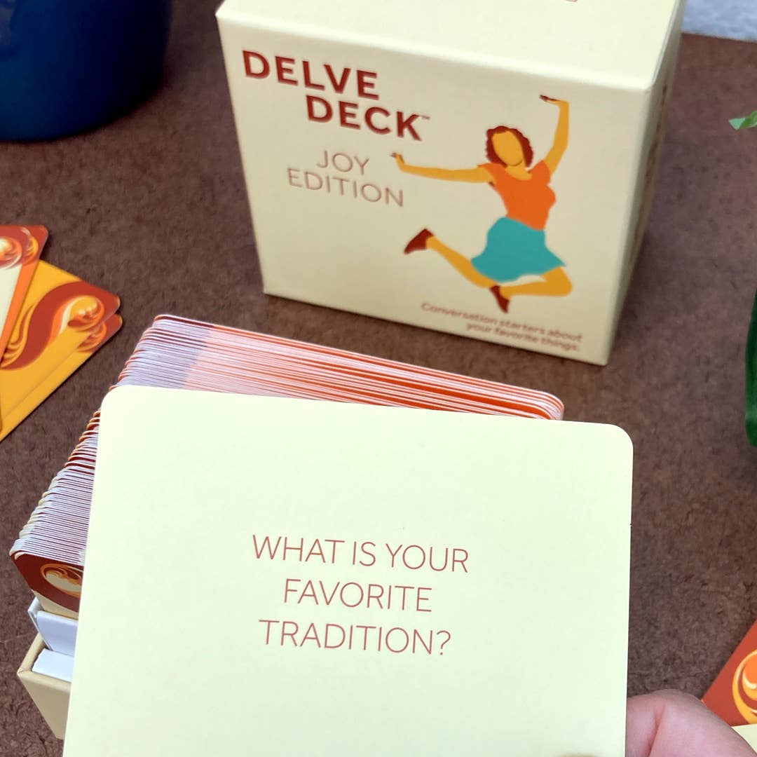 Delve Deck Conversation Cards - Joy Edition