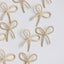 Natural Raffia Wrapped Bow Statement Earrings
