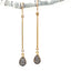 Pave Teardrop Earrings