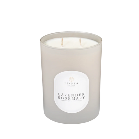 Linnea's Lights Lavender Rosemary 2-Wick Candle