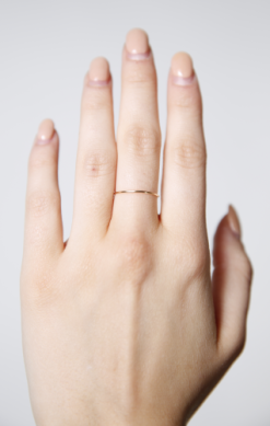 Ultra Thin Stacking Ring