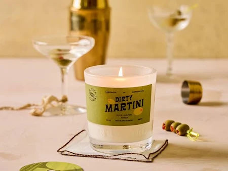 Dirty Martini Candle 10 oz