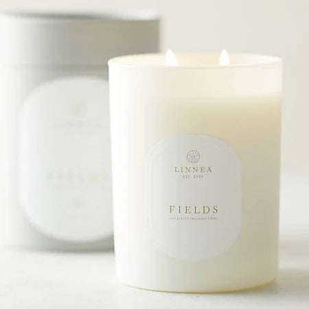 Belgian Linen Double Wick Candle