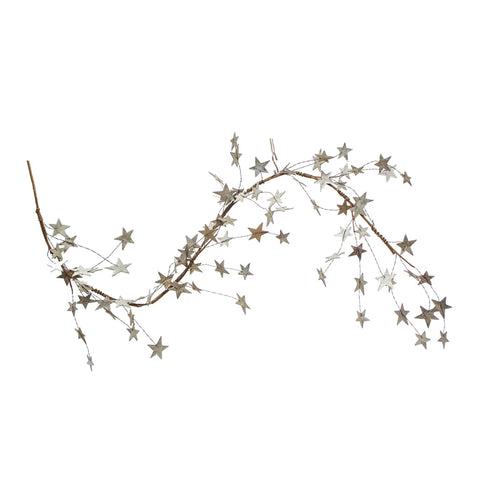 Glitter Star Garland