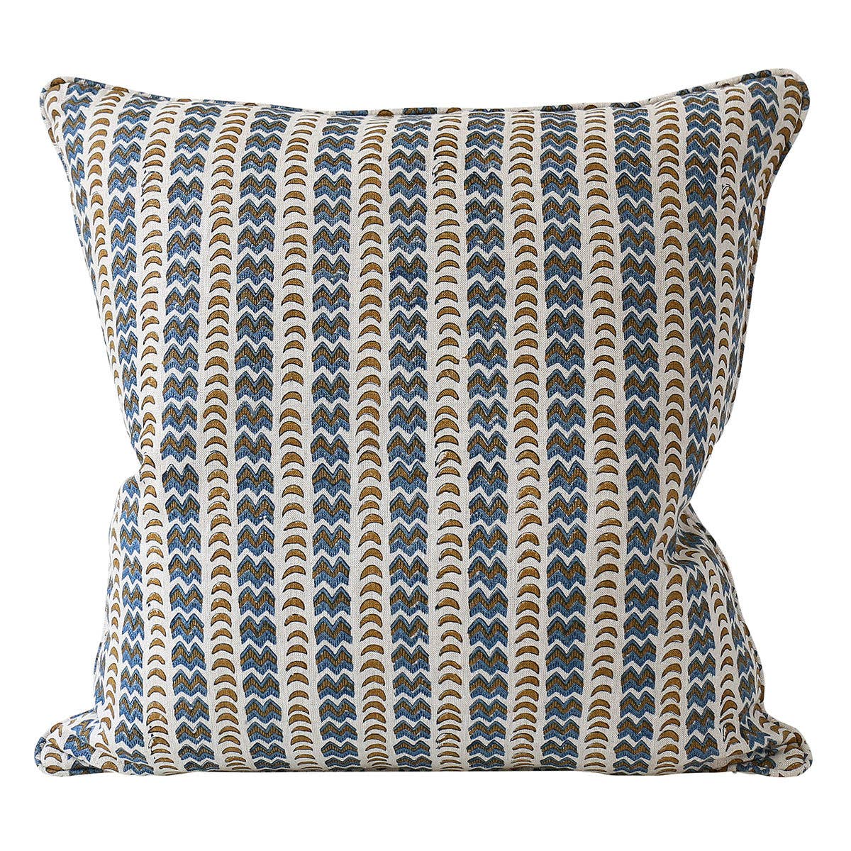 Rambagh Tobacco Linen Cushion