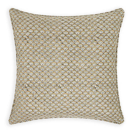Minoa Oak Celadon  Linen Cushion