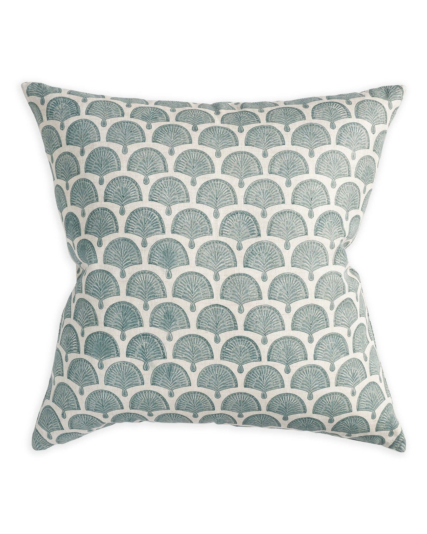 Nori Celadon Linen Cushion