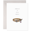 Pet Collar | Dog Sympathy Condolence Greeting Card
