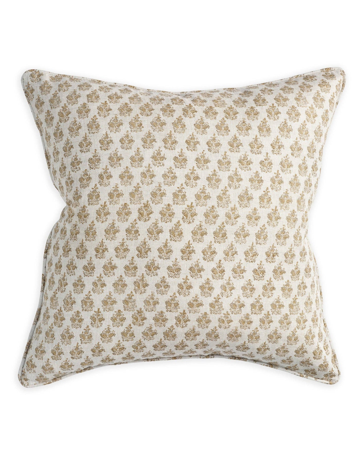 Sanganer Elm Linen Cushion