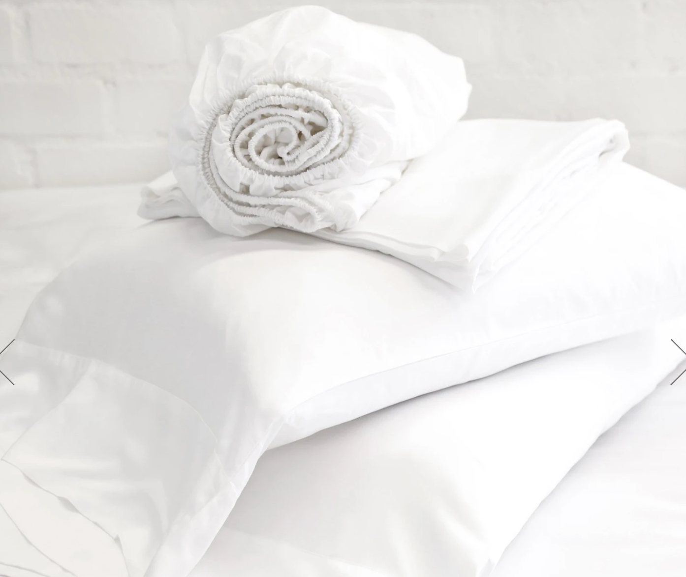 Bamboo Sheet Set - White