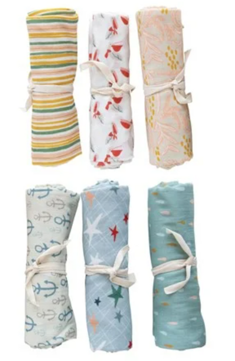 Printed Baby Swaddle