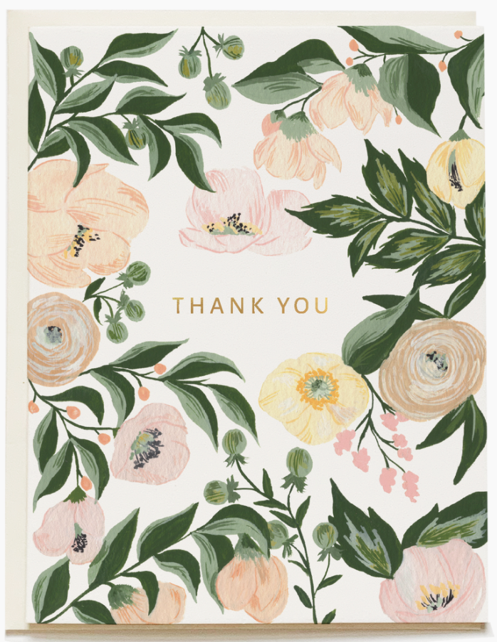 Juliette Thank You Card