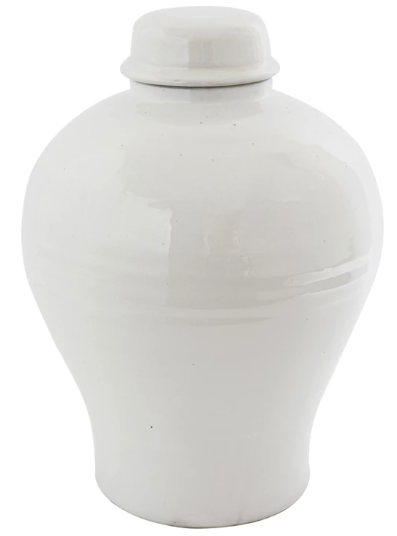 White Terracotta Cachepot