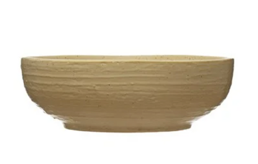 Reactive Glaze Stoneware Bowl Small
