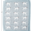 Cotton Knit Baby Blanket with Dog
