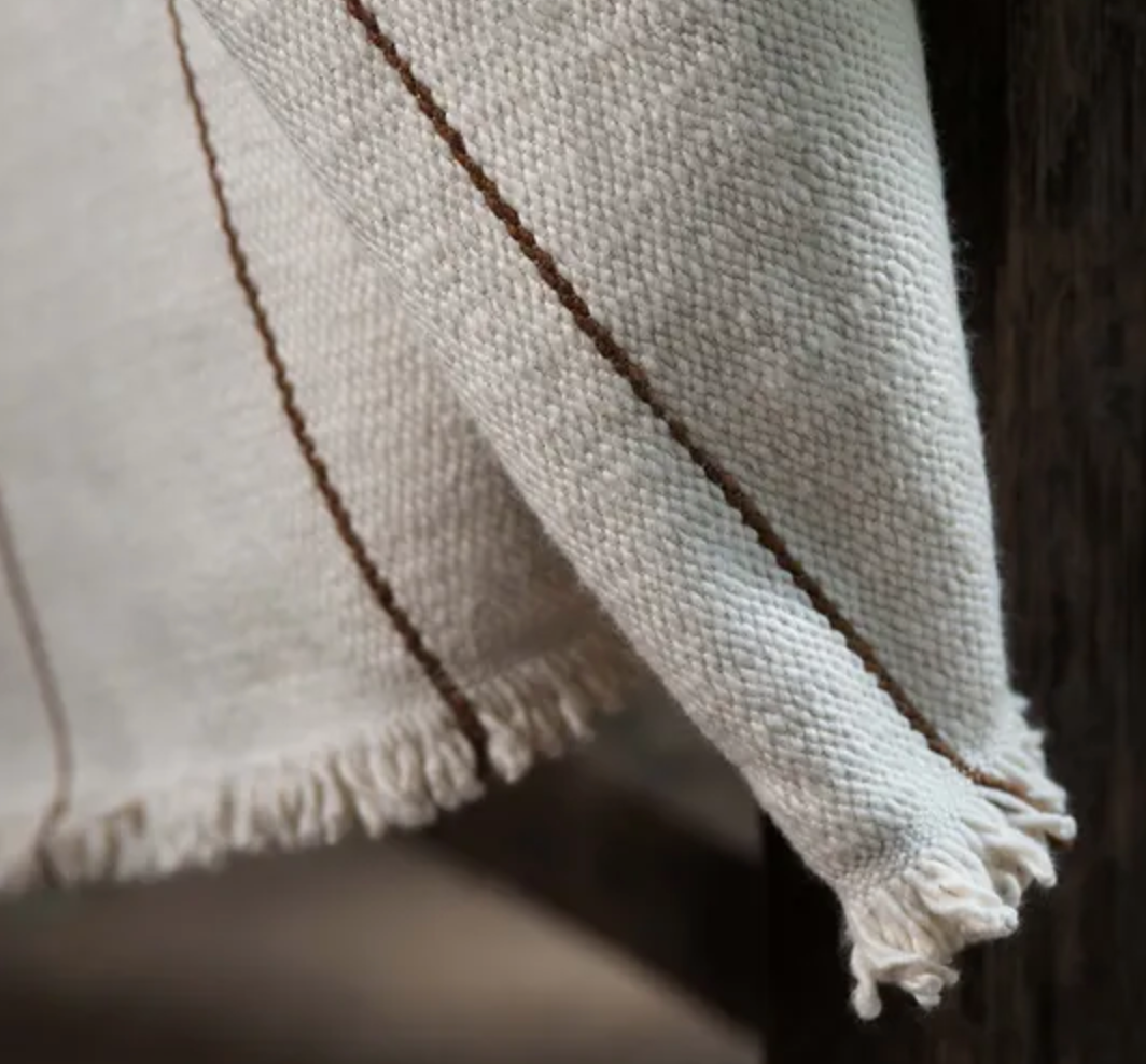 Hand Loomed Cotton Throw