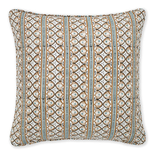 Calabria Tobacco Linen Cushion