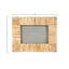 Hand-Woven Rattan Photo Frame 4x6