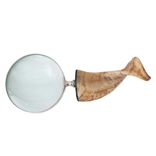 Magnifying Glass w/ Horn Handle